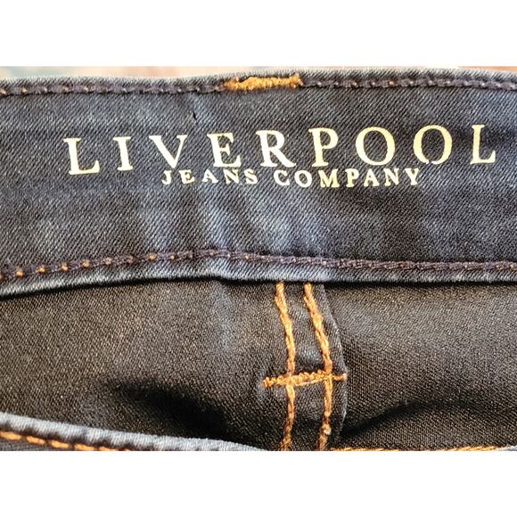 Liverpool Jeans Co Womens Bootcut Jeans Tag 6/28 Short Measures 28Wx31L EUC - Picture 6 of 9